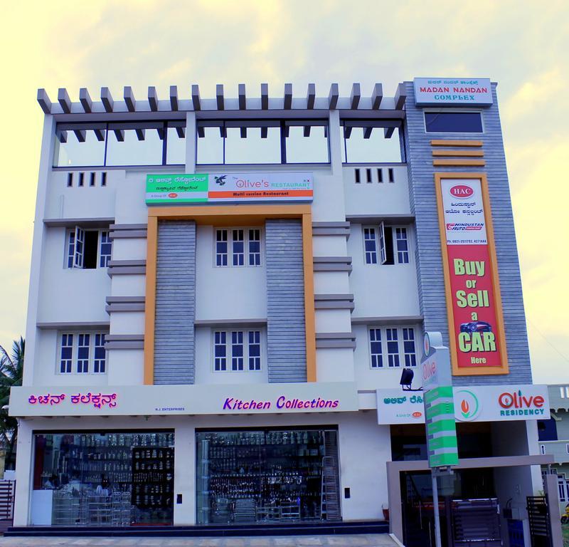 Oyo 1900 Hotel Olive Residency Mysore Esterno foto